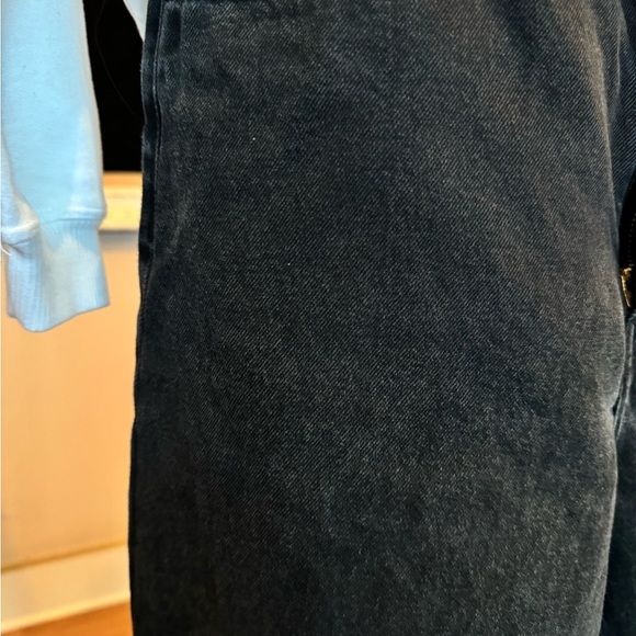 Dr. Denim Echo Black Wide Leg High Waisted Size 32/32 - Picture 12 of 14